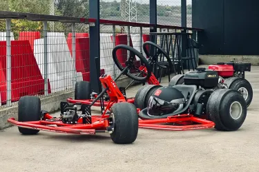 The Drift Kart on Track